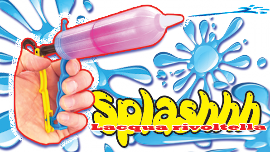 SPLASHHH the water gun