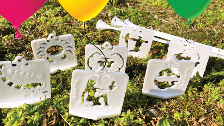 12 gr. “zodiac” weights for balloons 100% BIODEGRADABLE