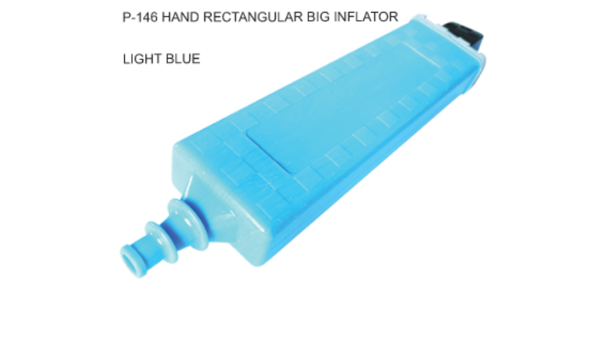 P-146 HAND RECTANGOULAR INFLATOR