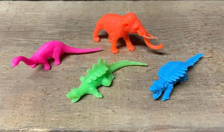 A-60 animali preistorici dinosauri cm.7 -Dinosaurs cm.7